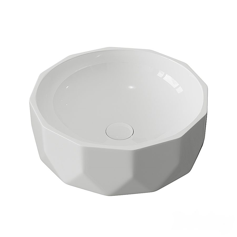 Washbasin BelBagno BB1409 white